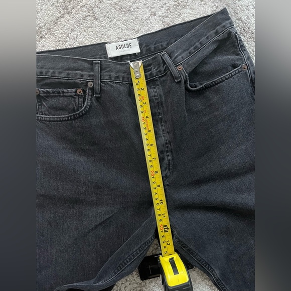 AGOLDE 90's Straight Jean in Photogram Sz 27,29 ankle Straight Leg Relaxed - Picture 9 of 16